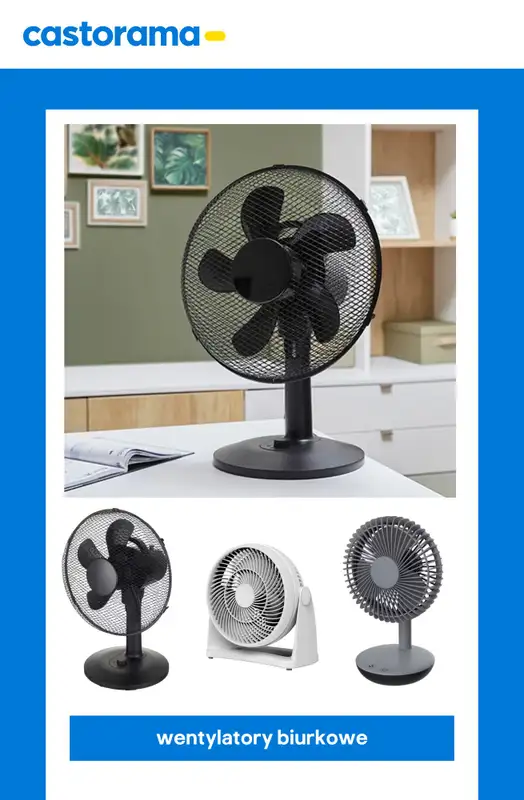 Castorama - gazetka promocyjna Powiew chłodu - wentylatory i klimatyzatory od piątku 08.08  - strona 3