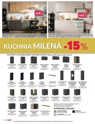 Salony Agata - gazetka promocyjna Gazetka od poniedziałku 11.08 do niedzieli 31.08 - strona 20