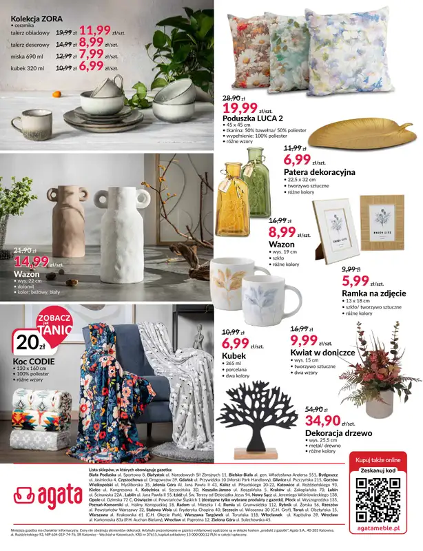 Salony Agata - gazetka promocyjna Gazetka od poniedziałku 11.08 do niedzieli 31.08 - strona 24