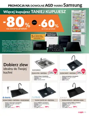 Salony Agata - gazetka promocyjna Gazetka od poniedziałku 11.08 do niedzieli 31.08 - strona 21