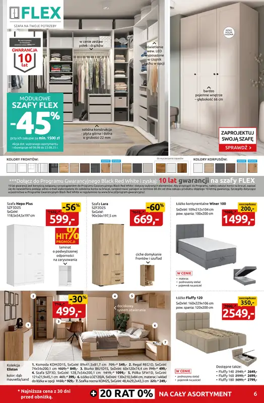 Black Red White - gazetka promocyjna Złap szkolne okazje do -60% od poniedziałku 11.08 do niedzieli 24.08 - strona 6