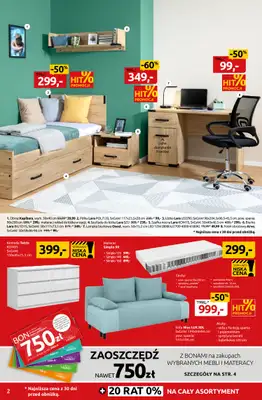 Black Red White - gazetka promocyjna Złap szkolne okazje do -60% od poniedziałku 11.08 do niedzieli 24.08 - strona 2 Black Red White - gazetka promocyjna Złap szkolne okazje do -60% od poniedziałku 11.08 do niedzieli 24.08 - strona 2