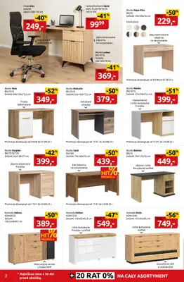 Black Red White - gazetka promocyjna Złap szkolne okazje do -60% od poniedziałku 11.08 do niedzieli 24.08 - strona 3 Black Red White - gazetka promocyjna Złap szkolne okazje do -60% od poniedziałku 11.08 do niedzieli 24.08 - strona 3