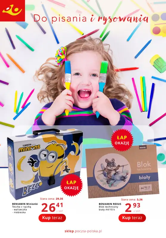 Poczta Polska - gazetka promocyjna Gazetka Back to school od poniedziałku 11.08 do niedzieli 24.08 - strona 11