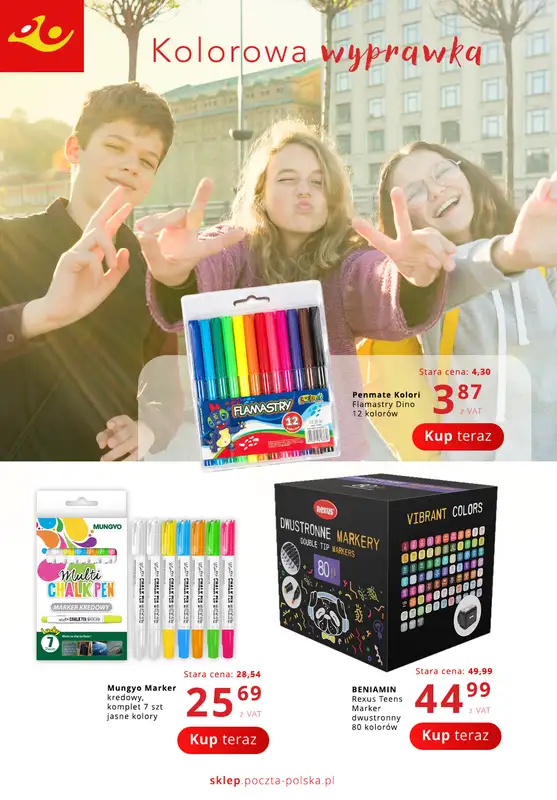 Poczta Polska - gazetka promocyjna Gazetka Back to school od poniedziałku 11.08 do niedzieli 24.08 - strona 8