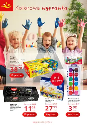 Poczta Polska - gazetka promocyjna Gazetka Back to school od poniedziałku 11.08 do niedzieli 24.08 - strona 5 Poczta Polska - gazetka promocyjna Gazetka Back to school od poniedziałku 11.08 do niedzieli 24.08 - strona 5