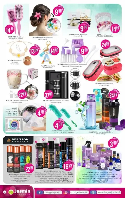 Drogerie Jasmin - gazetka promocyjna Gazetka od poniedziałku 11.08 do niedzieli 31.08 - strona 6