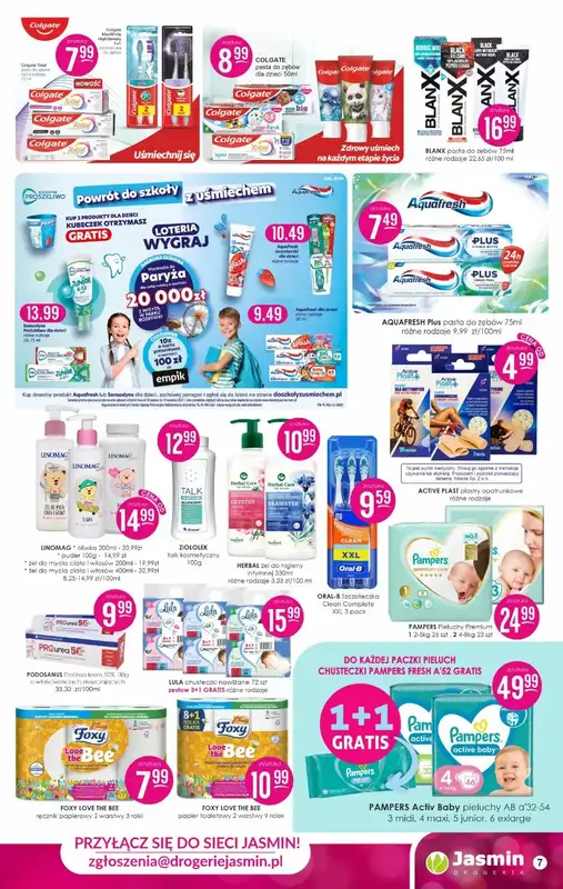 Drogerie Jasmin - gazetka promocyjna Gazetka od poniedziałku 11.08 do niedzieli 31.08 - strona 7