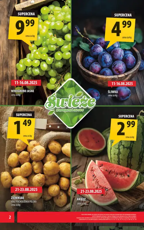 Arhelan - gazetka promocyjna Gazetka od poniedziałku 11.08 do niedzieli 24.08 - strona 2