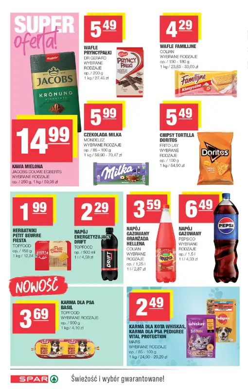 SPAR - gazetka promocyjna Gazetka od środy 13.08 do niedzieli 24.08 - strona 6