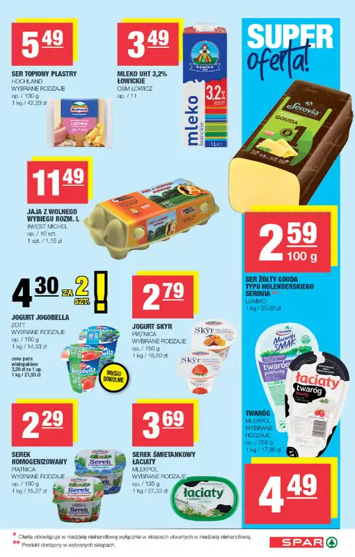 SPAR - gazetka promocyjna Gazetka od środy 13.08 do niedzieli 24.08 - strona 3