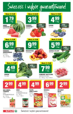 SPAR - gazetka promocyjna Gazetka od środy 13.08 do niedzieli 24.08 - strona 2 SPAR - gazetka promocyjna Gazetka od środy 13.08 do niedzieli 24.08 - strona 2