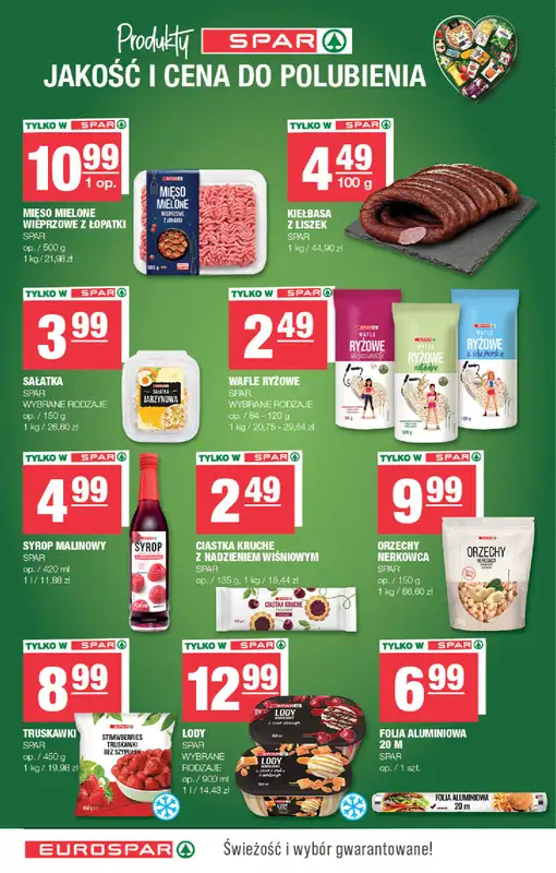 SPAR - gazetka promocyjna Gazetka Eurospar od środy 13.08 do niedzieli 24.08 - strona 10