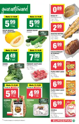 SPAR - gazetka promocyjna Gazetka Eurospar od środy 13.08 do niedzieli 24.08 - strona 3 SPAR - gazetka promocyjna Gazetka Eurospar od środy 13.08 do niedzieli 24.08 - strona 3
