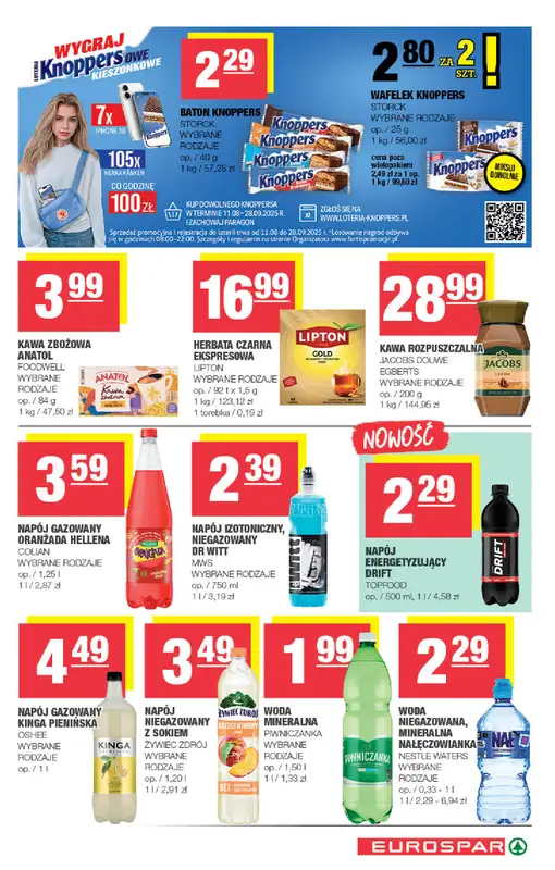 SPAR - gazetka promocyjna Gazetka Eurospar od środy 13.08 do niedzieli 24.08 - strona 13
