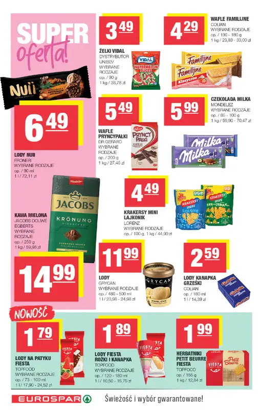 SPAR - gazetka promocyjna Gazetka Eurospar od środy 13.08 do niedzieli 24.08 - strona 12