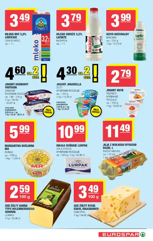 SPAR - gazetka promocyjna Gazetka Eurospar od środy 13.08 do niedzieli 24.08 - strona 5