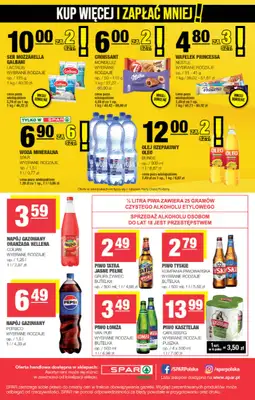 SPAR - gazetka promocyjna Gazetka Spar Mini od środy 13.08 do niedzieli 24.08 - strona 4 SPAR - gazetka promocyjna Gazetka Spar Mini od środy 13.08 do niedzieli 24.08 - strona 4
