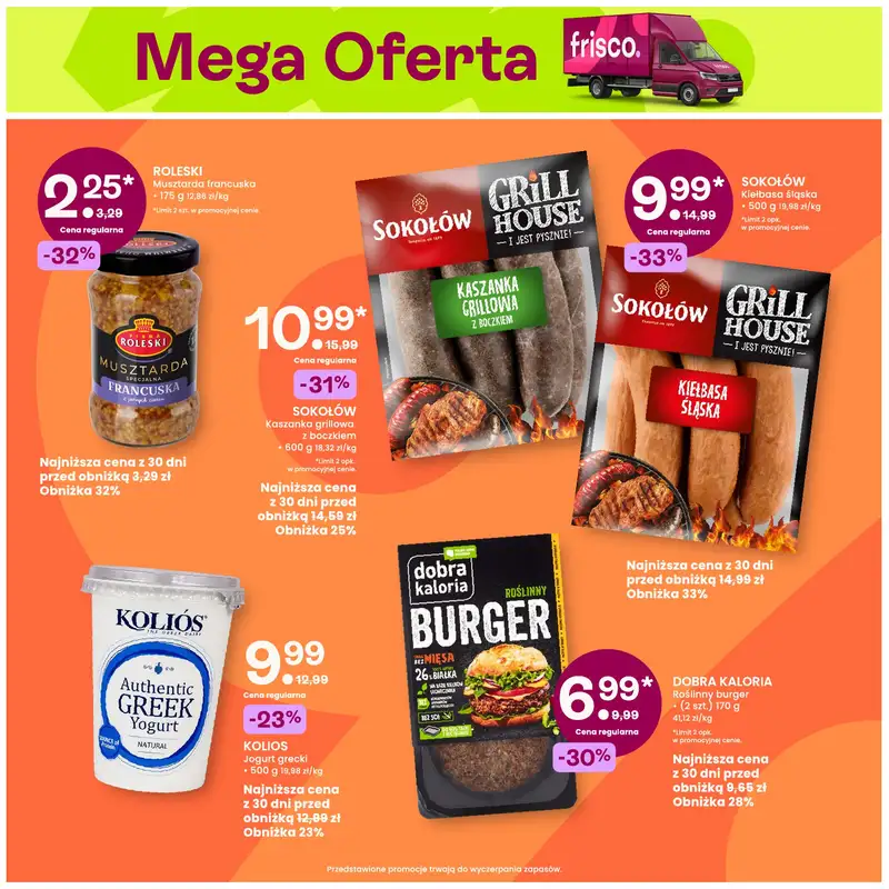 Frisco - gazetka promocyjna Gazetka od poniedziałku 11.08 do niedzieli 24.08 - strona 2