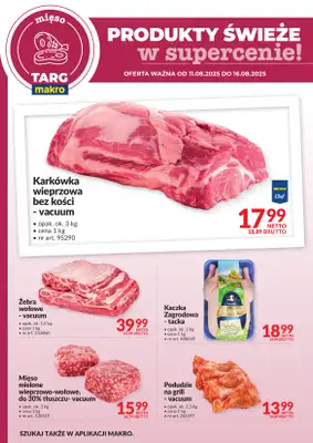 Makro - gazetka promocyjna Targ MAKRO - oferta świeża w super cenach! od poniedziałku 11.08 do soboty 16.08 - strona 3