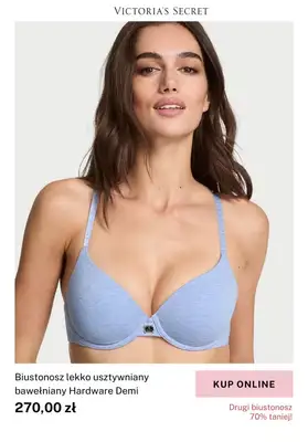 Victoria's Secret - gazetka promocyjna -70% na drugi biustonosz T-Shirt od poniedziałku 11.08 do soboty 23.08 - strona 8 Victoria's Secret - gazetka promocyjna -70% na drugi biustonosz T-Shirt od poniedziałku 11.08 do soboty 23.08 - strona 8