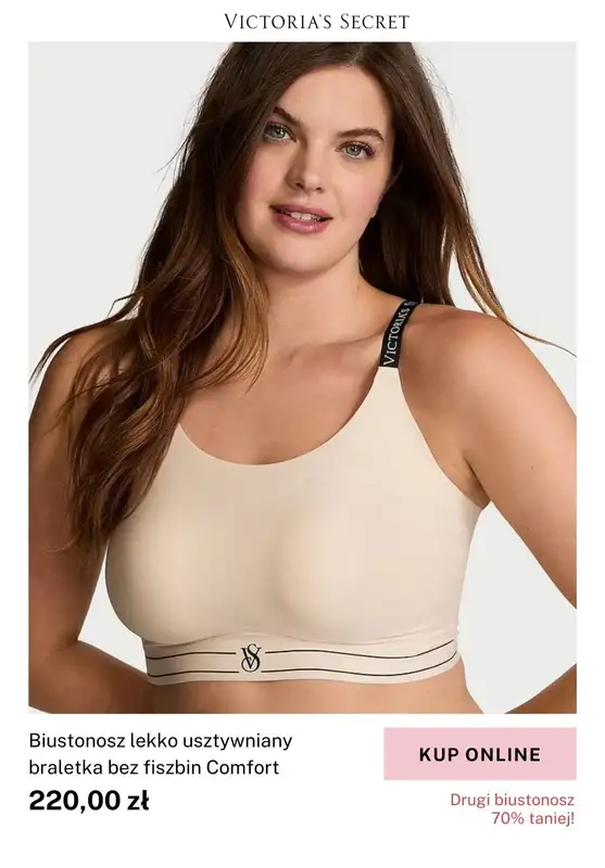 Victoria's Secret - gazetka promocyjna -70% na drugi biustonosz T-Shirt od poniedziałku 11.08 do soboty 23.08 - strona 9