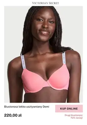 Victoria's Secret - gazetka promocyjna -70% na drugi biustonosz T-Shirt od poniedziałku 11.08 do soboty 23.08 - strona 3 Victoria's Secret - gazetka promocyjna -70% na drugi biustonosz T-Shirt od poniedziałku 11.08 do soboty 23.08 - strona 3