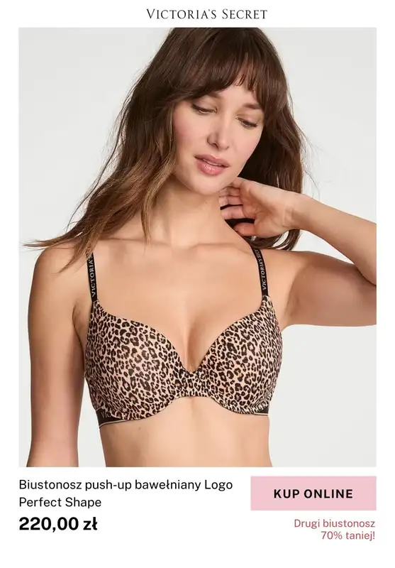 Victoria's Secret - gazetka promocyjna -70% na drugi biustonosz T-Shirt od poniedziałku 11.08 do soboty 23.08 - strona 11