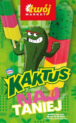 Twój Market - gazetka promocyjna Katalog lody Kaktus od poniedziałku 11.08 do soboty 16.08