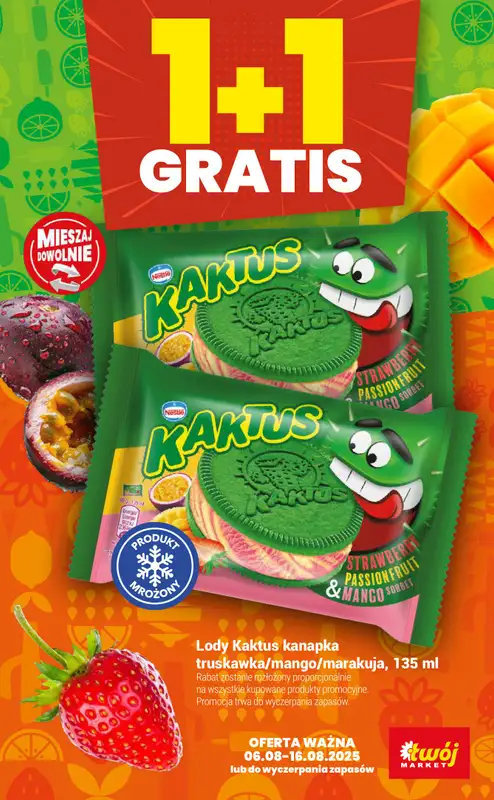 Twój Market - gazetka promocyjna Katalog lody Kaktus od poniedziałku 11.08 do soboty 16.08 - strona 4