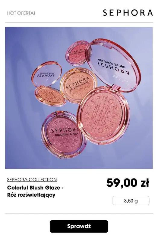 Sephora - gazetka promocyjna -25% na makijaż przy min. 129 zł od poniedziałku 11.08 do czwartku 14.08 - strona 4