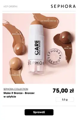 Sephora - gazetka promocyjna -25% na makijaż przy min. 129 zł od poniedziałku 11.08 do czwartku 14.08 - strona 3