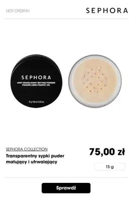 Sephora - gazetka promocyjna -25% na makijaż przy min. 129 zł od poniedziałku 11.08 do czwartku 14.08 - strona 5