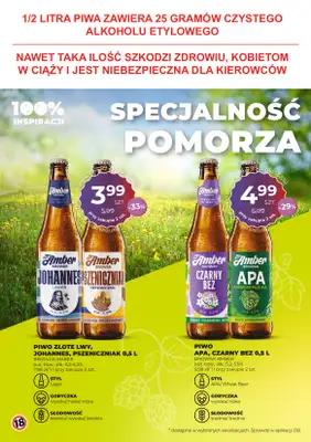 Duży Ben - gazetka promocyjna Gazetka piwna od środy 13.08 do wtorku 26.08 - strona 21