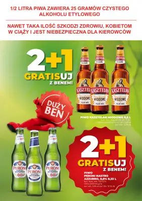 Duży Ben - gazetka promocyjna Gazetka piwna od środy 13.08 do wtorku 26.08 - strona 9