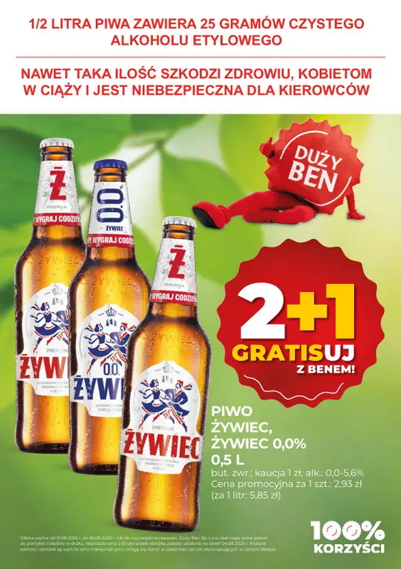Duży Ben - gazetka promocyjna Gazetka piwna od środy 13.08 do wtorku 26.08 - strona 10