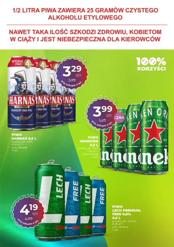 Duży Ben - gazetka promocyjna Gazetka piwna od środy 13.08 do wtorku 26.08 - strona 14