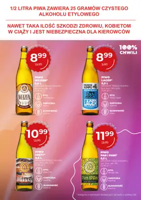 Duży Ben - gazetka promocyjna Gazetka piwna od środy 13.08 do wtorku 26.08 - strona 19