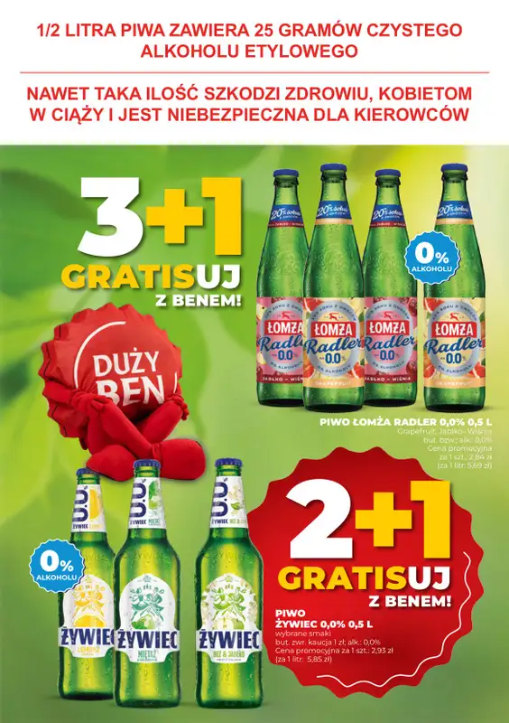 Duży Ben - gazetka promocyjna Gazetka piwna od środy 13.08 do wtorku 26.08 - strona 8