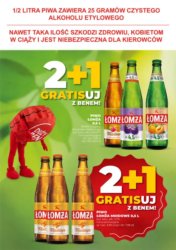 Duży Ben - gazetka promocyjna Gazetka piwna od środy 13.08 do wtorku 26.08 - strona 6