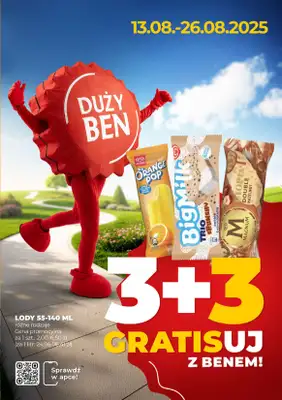 Duży Ben - gazetka promocyjna Gazetka od środy 13.08 do wtorku 26.08