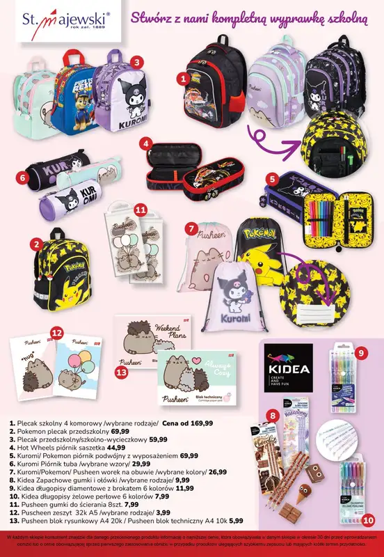 API Market - gazetka promocyjna Którędy do szkoły od środy 13.08 do wtorku 30.09 - strona 4