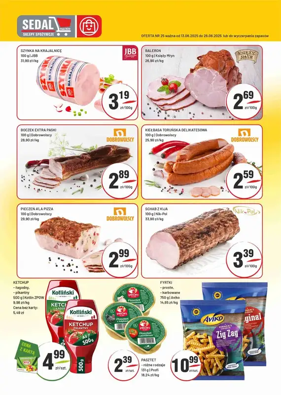 Sedal - gazetka promocyjna Gazetka od środy 13.08 do wtorku 26.08 - strona 2