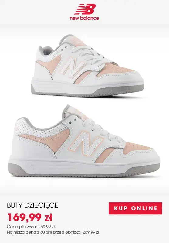 New Balance - gazetka promocyjna SALE – Buty dziecięce na nowy rok szkolny! od wtorku 12.08  - strona 2