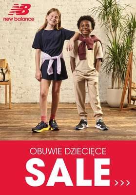 New Balance - gazetka promocyjna SALE – Buty dziecięce na nowy rok szkolny! od wtorku 12.08 