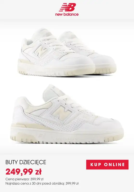 New Balance - gazetka promocyjna SALE – Buty dziecięce na nowy rok szkolny! od wtorku 12.08  - strona 9