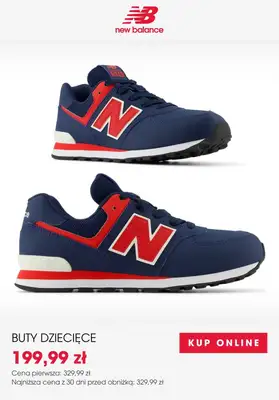 New Balance - gazetka promocyjna SALE – Buty dziecięce na nowy rok szkolny! od wtorku 12.08  - strona 3 New Balance - gazetka promocyjna SALE – Buty dziecięce na nowy rok szkolny! od wtorku 12.08  - strona 3