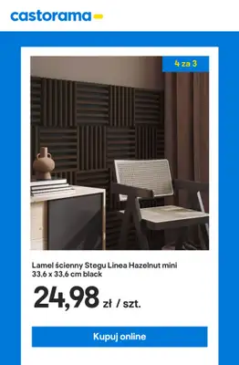 Castorama - gazetka promocyjna Lamele ścienne 4 za 3 - tylko online! od wtorku 12.08 do niedzieli 17.08 - strona 5 Castorama - gazetka promocyjna Lamele ścienne 4 za 3 - tylko online! od wtorku 12.08 do niedzieli 17.08 - strona 5