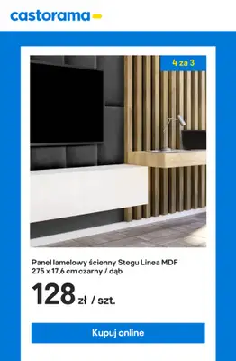 Castorama - gazetka promocyjna Lamele ścienne 4 za 3 - tylko online! od wtorku 12.08 do niedzieli 17.08 - strona 2 Castorama - gazetka promocyjna Lamele ścienne 4 za 3 - tylko online! od wtorku 12.08 do niedzieli 17.08 - strona 2