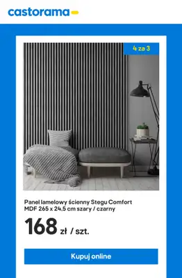 Castorama - gazetka promocyjna Lamele ścienne 4 za 3 - tylko online! od wtorku 12.08 do niedzieli 17.08 - strona 6 Castorama - gazetka promocyjna Lamele ścienne 4 za 3 - tylko online! od wtorku 12.08 do niedzieli 17.08 - strona 6